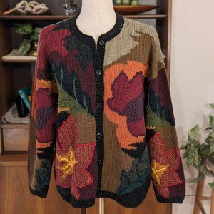 Caamano Limited Edition Alpaca Hand Knit Cardigan Medium